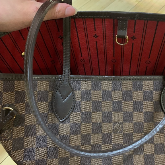 Neverfull MM Damier Ebene Authentic Louis Vuitton - Picture 6 of 15